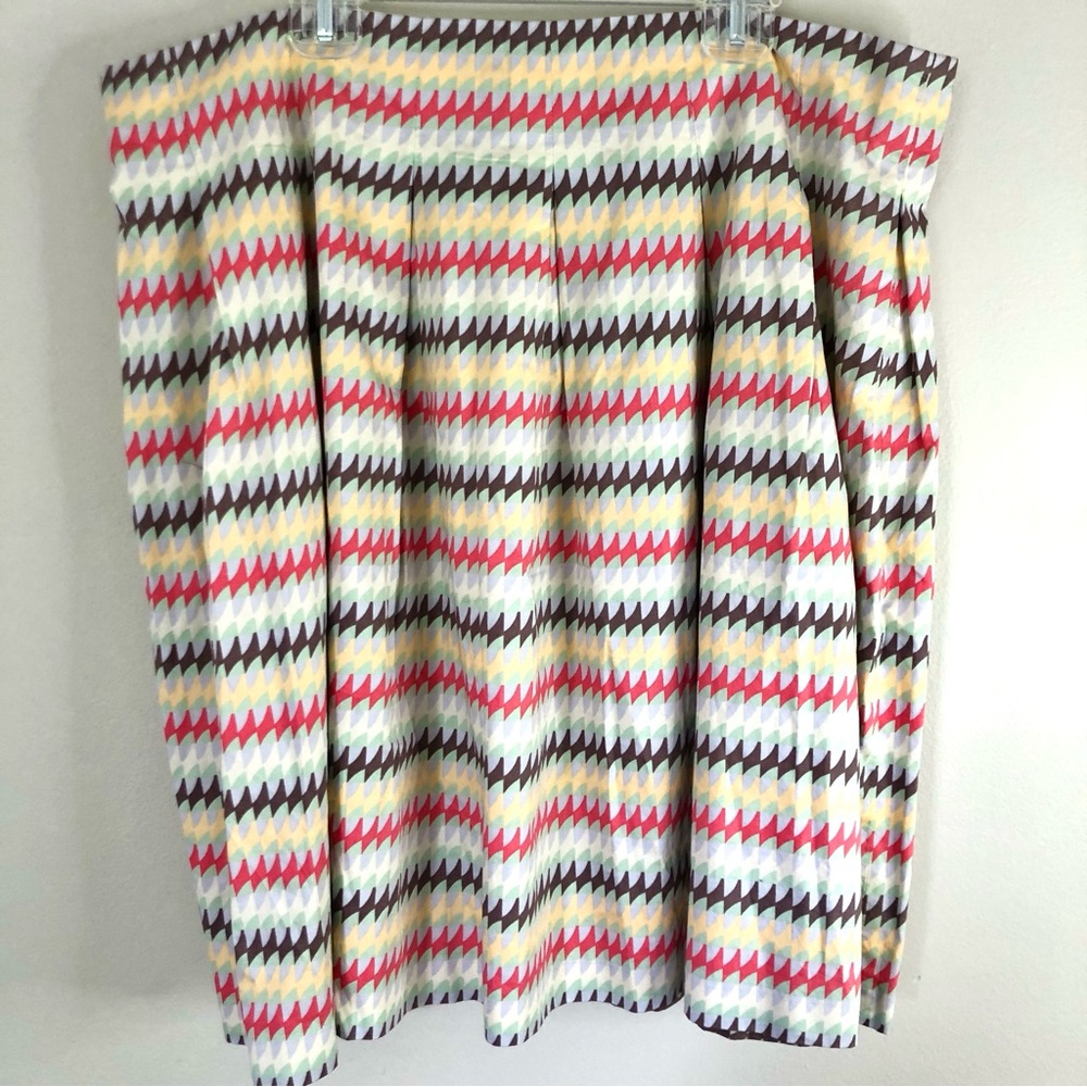 FRENCH CONNECTION Colorful Striped Skirt Size 12 NWT